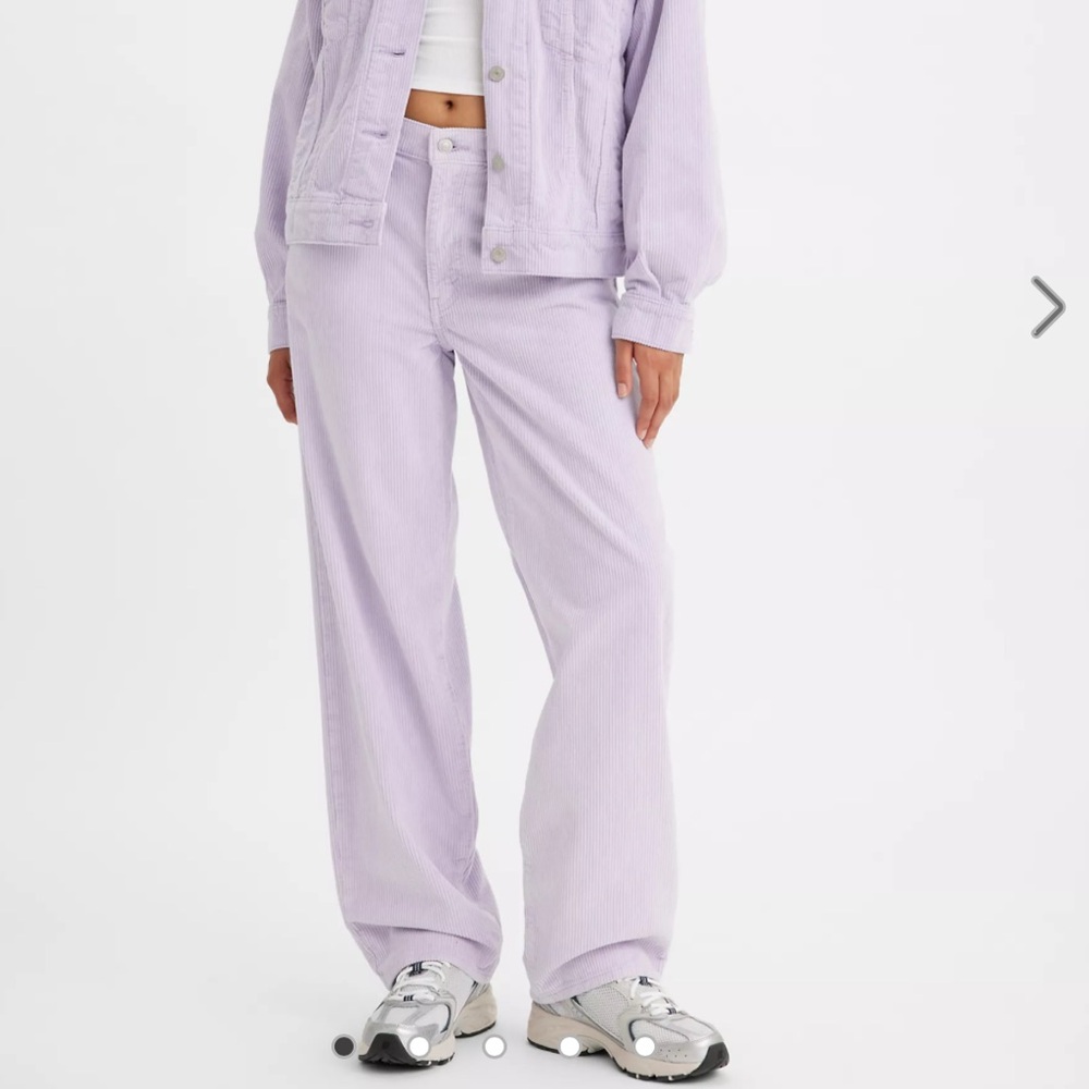 Levis BAGGY DAD CORDUROY WOMEN'S PANTS
